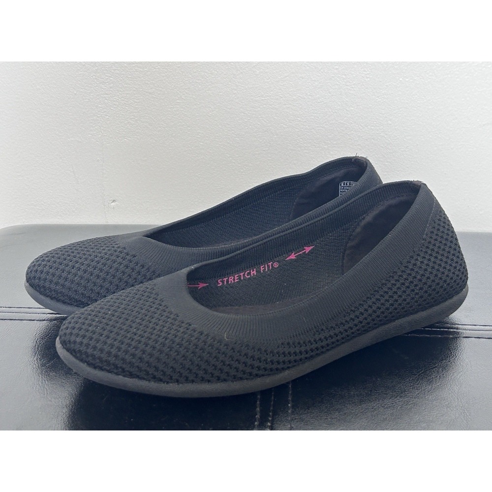 Skechers Shoes Womens 8 Cleo Sport Comfort Slip On Ballet Flats What A Move